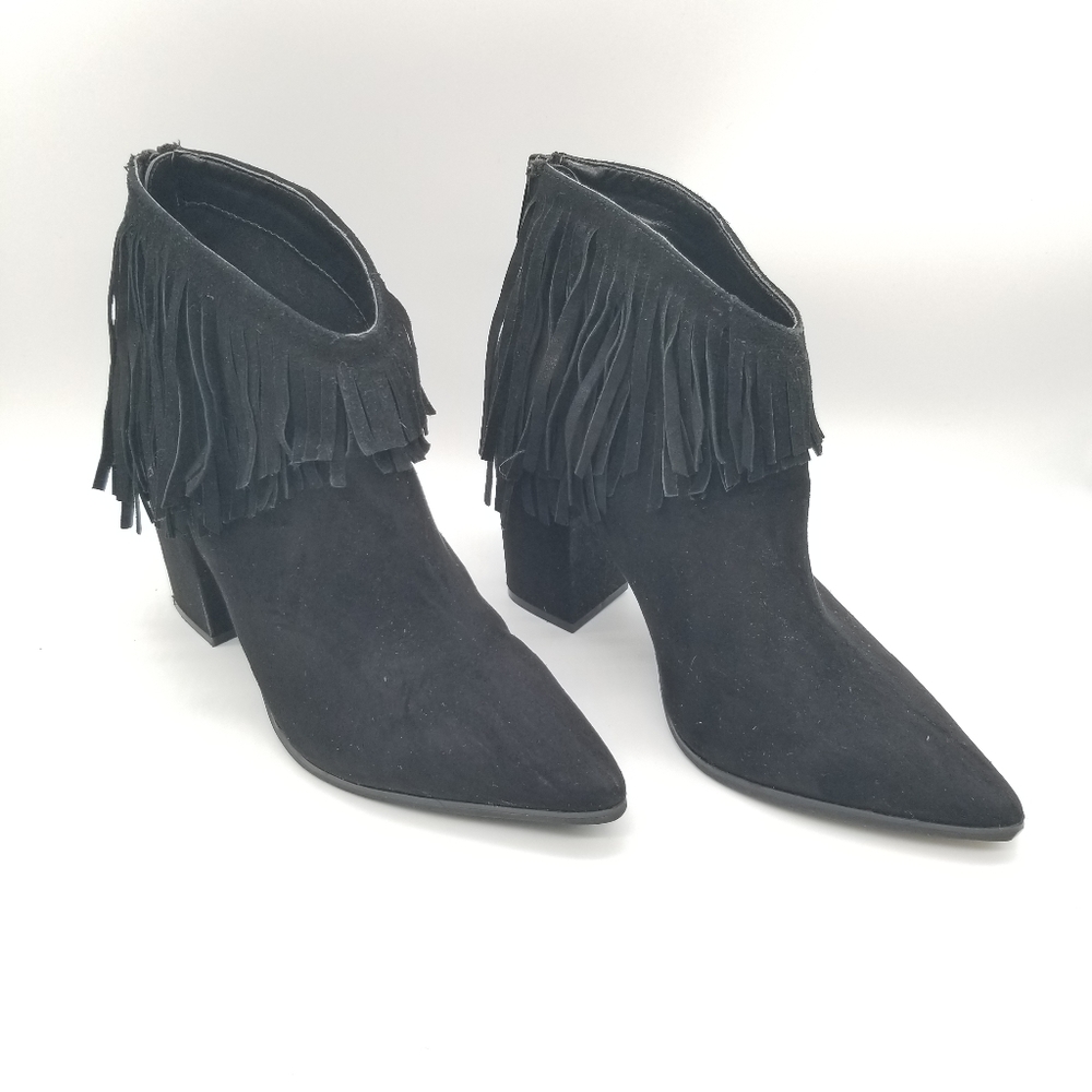 Kenneth Cole reaction PullAshore Ankle Fringe Boot